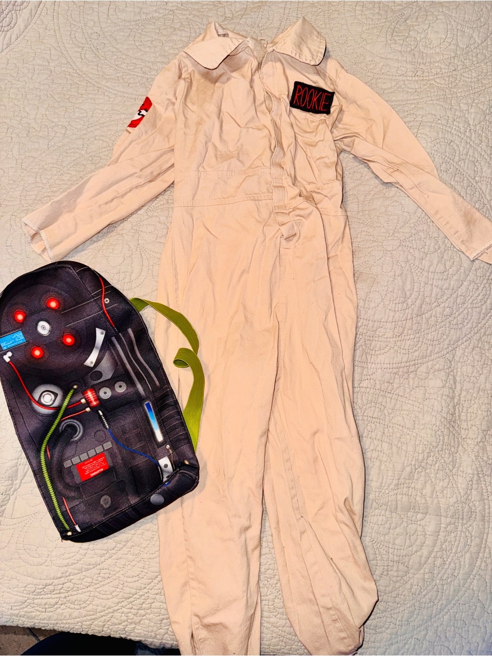 Ghostbusters toddler suit & pack - costume 3T-4T